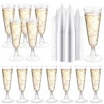 Champagne Glass disposable (100u)