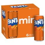 Fanta orange Can Pack 6u x 0,25cl