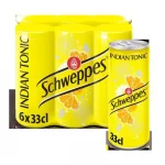 Schweppes Tonic can 6u x 33CL